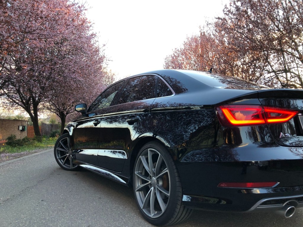 Audi A3 S-Line kerámiázása az egri Polír és Wax Műhely autókozmetikában
